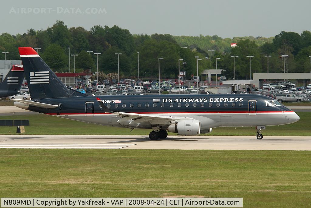 N809MD, 2004 Embraer 170SU (ERJ-170-100SU) C/N 17000022, Republic Airlines Embraer 170 in US AIrways colors