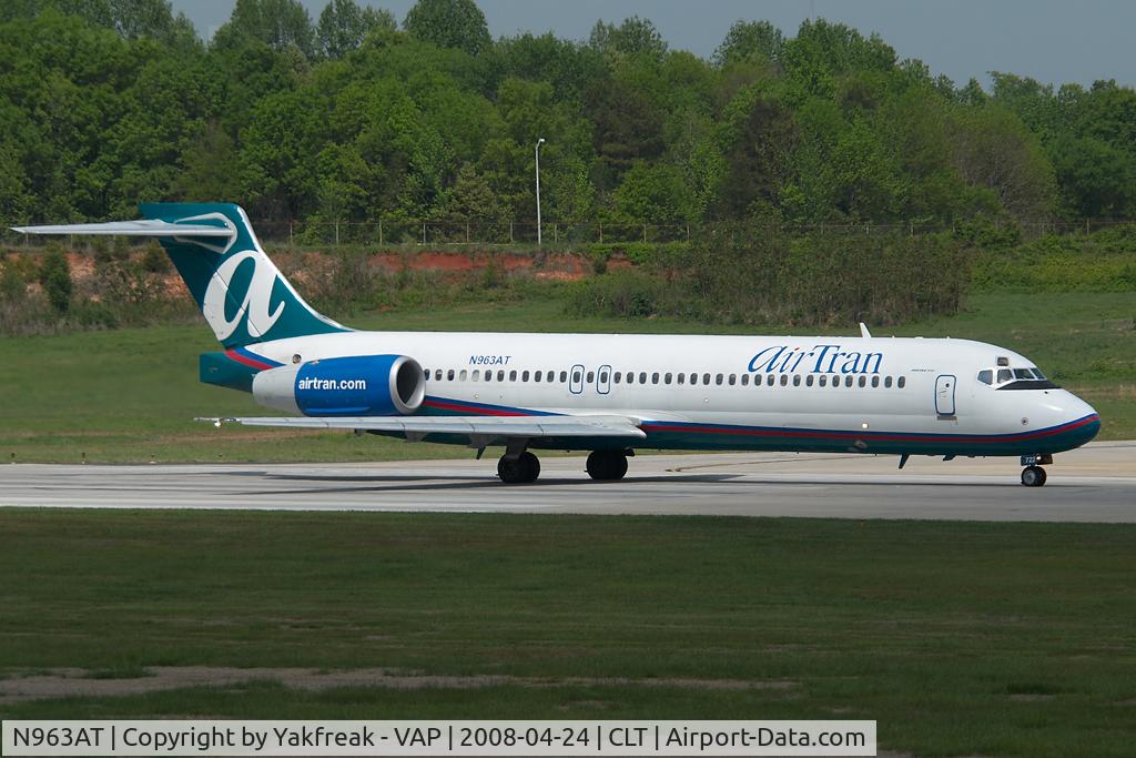N963AT, 2001 Boeing 717-200 C/N 55024, Airtran Boeing 717