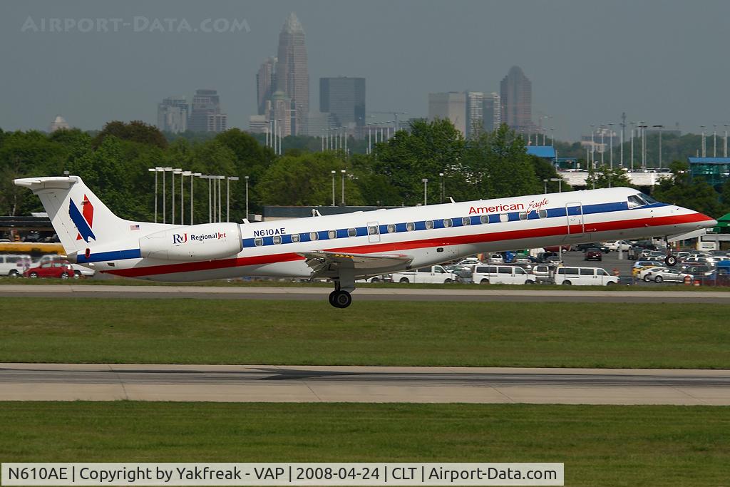 N610AE, 1998 Embraer ERJ-145LR (EMB-145LR) C/N 145073, American Eagle Embraer 145