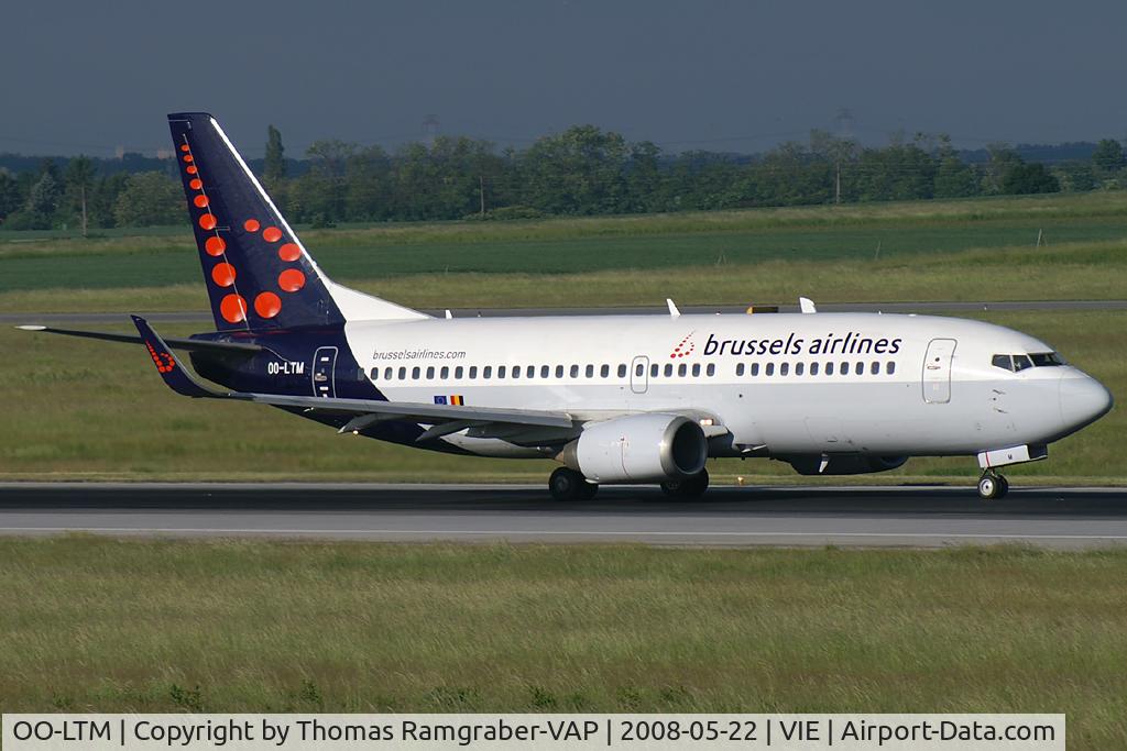 OO-LTM, 1991 Boeing 737-3M8 C/N 25070, Brussels Airlines Boeing 737-300