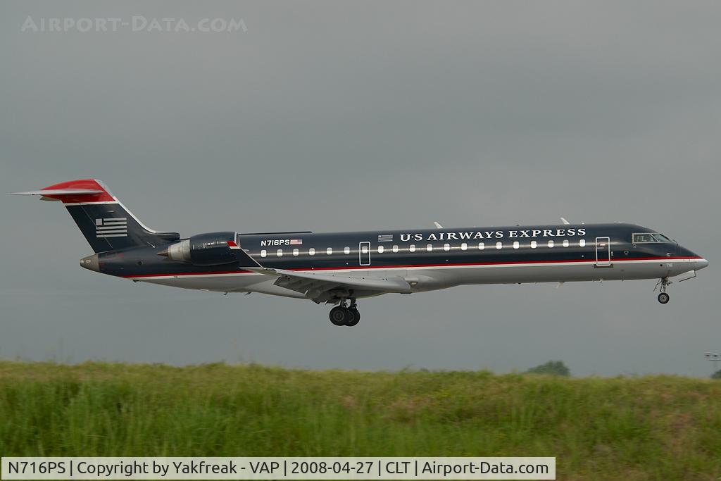 N716PS, 2004 Bombardier CRJ-701 (CL-600-2C10) Regional Jet C/N 10171, PSA Regionaljet 700 in US AIrways colors