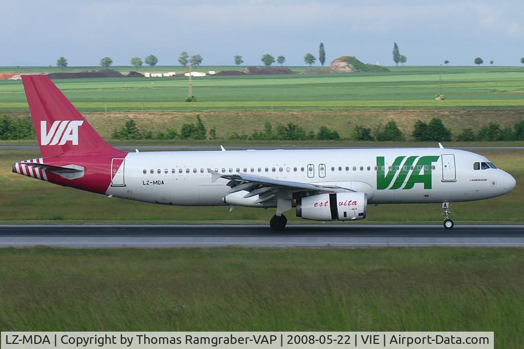 LZ-MDA, 2006 Airbus A320-232 C/N 2732, VIA - Air VIA Bulgarian Airways Airbus A320