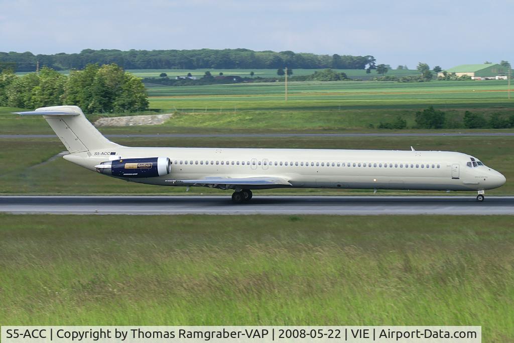 S5-ACC, 1982 McDonnell Douglas MD-82 (DC-9-82) C/N 48095, Aurora Airlines MDD MD80
