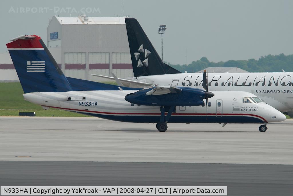 N933HA, Boeing DHC-8-102 C/N 134, Piedmont Airlines Das8-100 in US AIrways colors