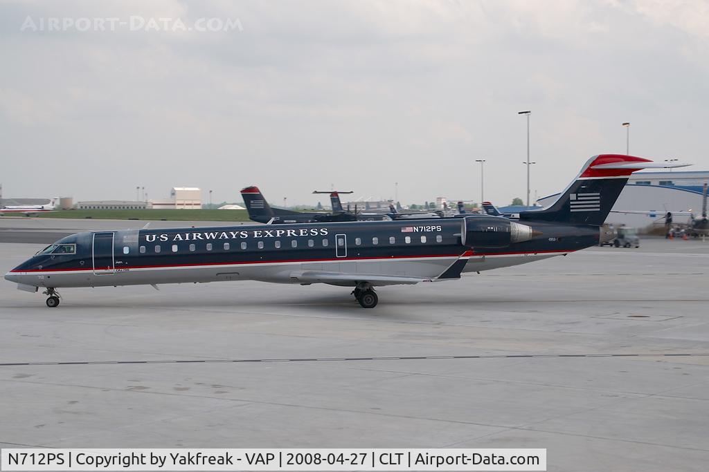 N712PS, 2004 Bombardier CRJ-701 (CL-600-2C10) Regional Jet C/N 10168, PSA Regionaljet 700 in US AIrways colors