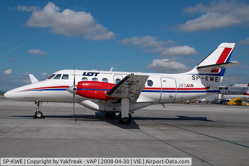 SP-KWE, 1989 British Aerospace Jetstream 3201 C/N 842, Jetair Jetstream 31