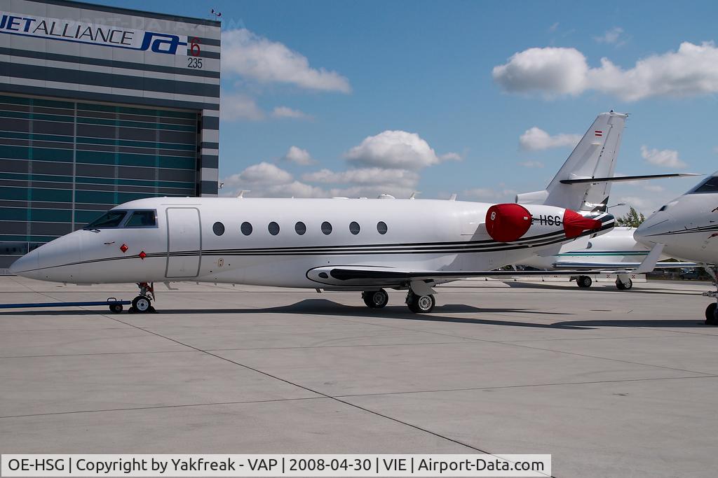 OE-HSG, 2002 Israel Aircraft Industries Gulfstream 200 C/N 065, Gulfstream 200 Mjet