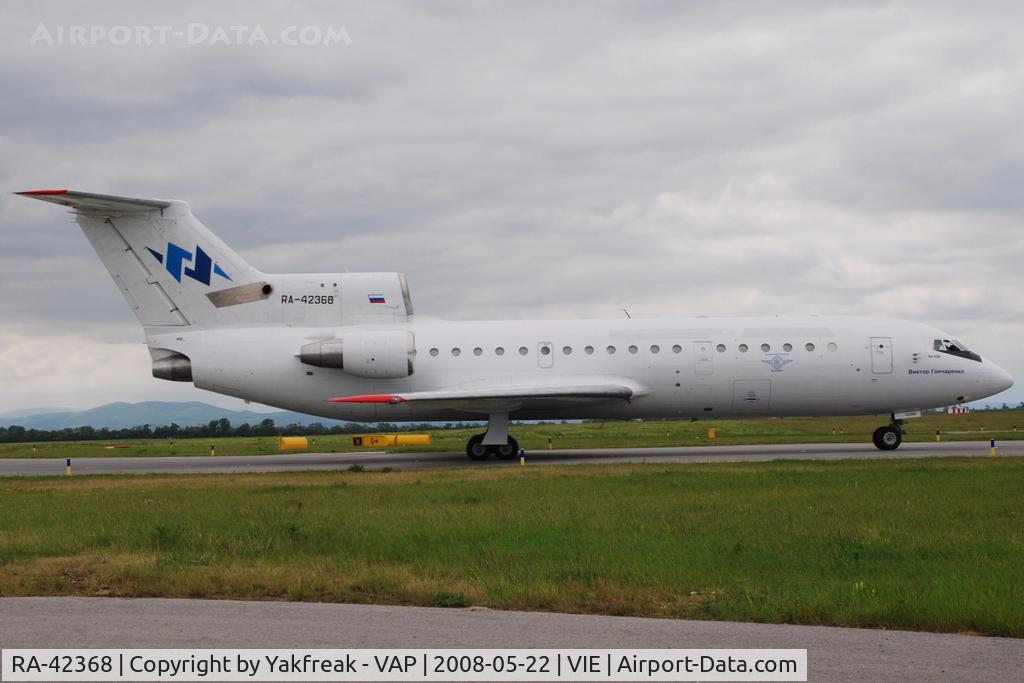 RA-42368, 1989 Yakovlev Yak-42D C/N 4520422914166, Yakservice Yakovlev 42