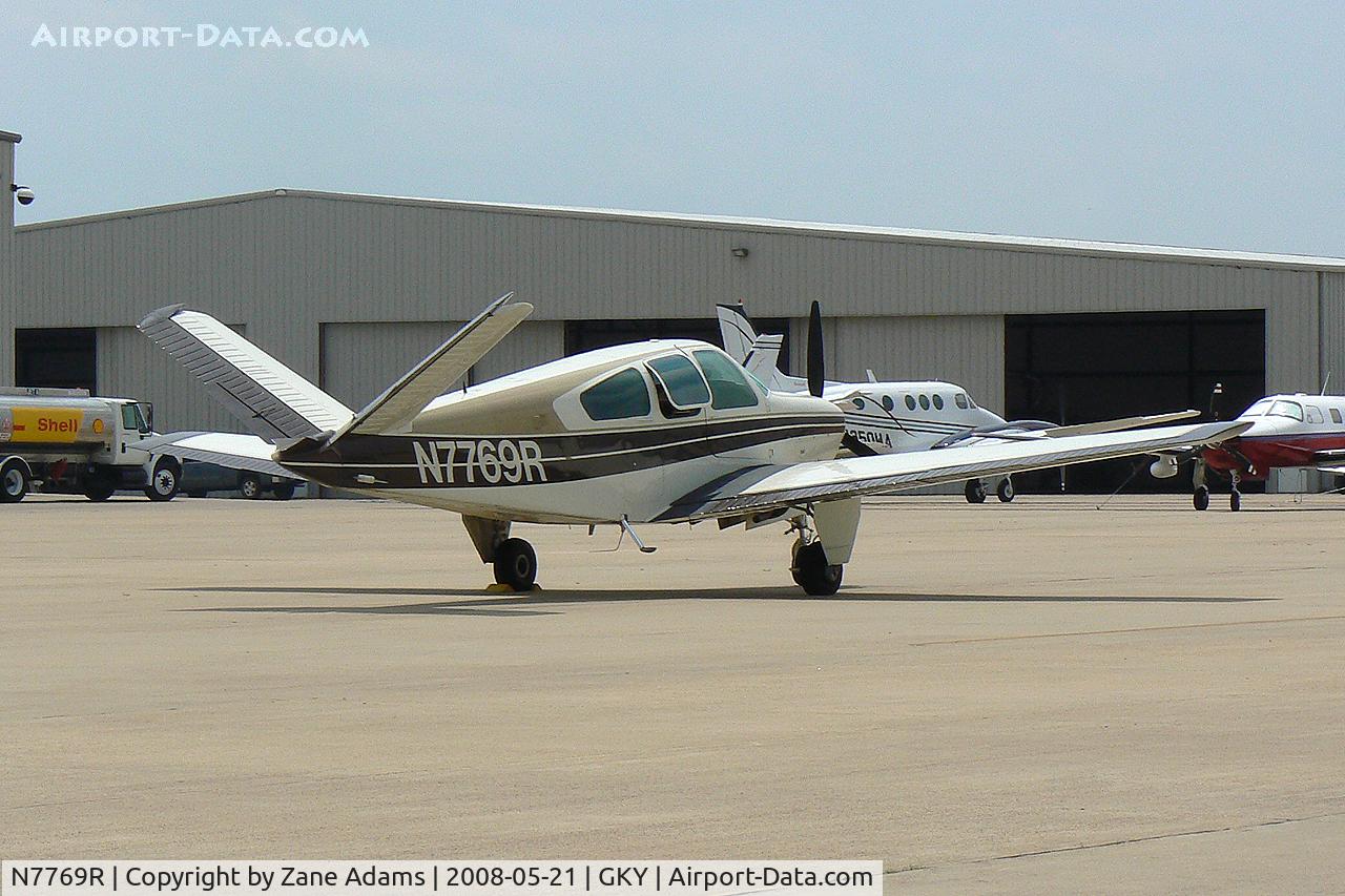 N7769R, 1968 Beech V35A Bonanza C/N D-8906, At Arlington Municipal