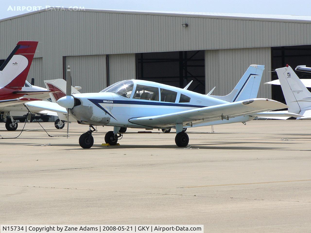 N15734, 1972 Piper PA-28-180 Cherokee C/N 28-7305131, At Arlington Municipal
