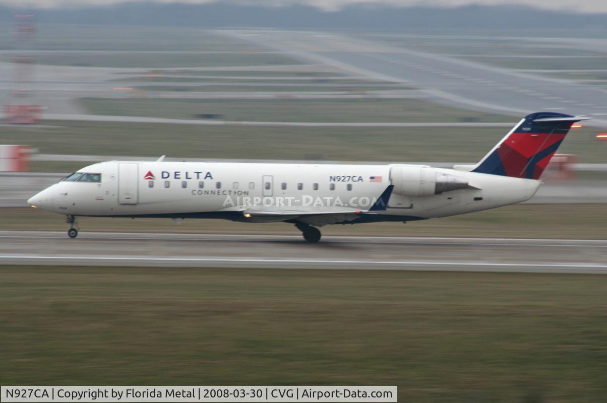 N927CA, 1993 Canadair CRJ-100ER (CL-600-2B19) C/N 7031, Comair CRJ