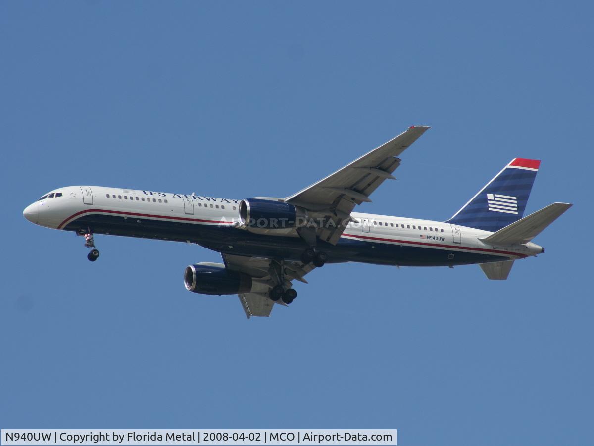 N940UW, 1995 Boeing 757-2B7 C/N 27805, US Airways