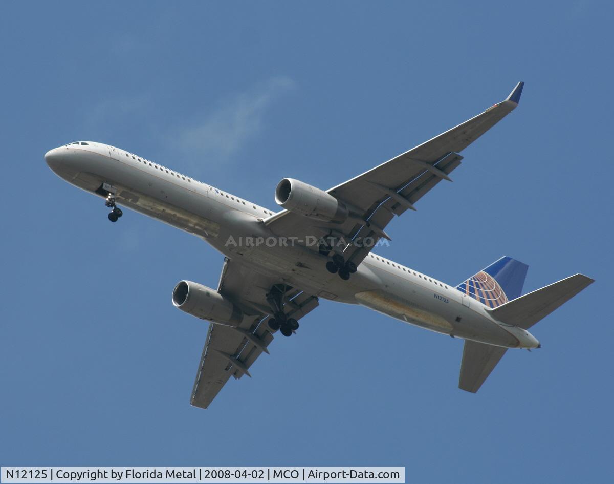 N12125, 1998 Boeing 757-224 C/N 28967, Continental