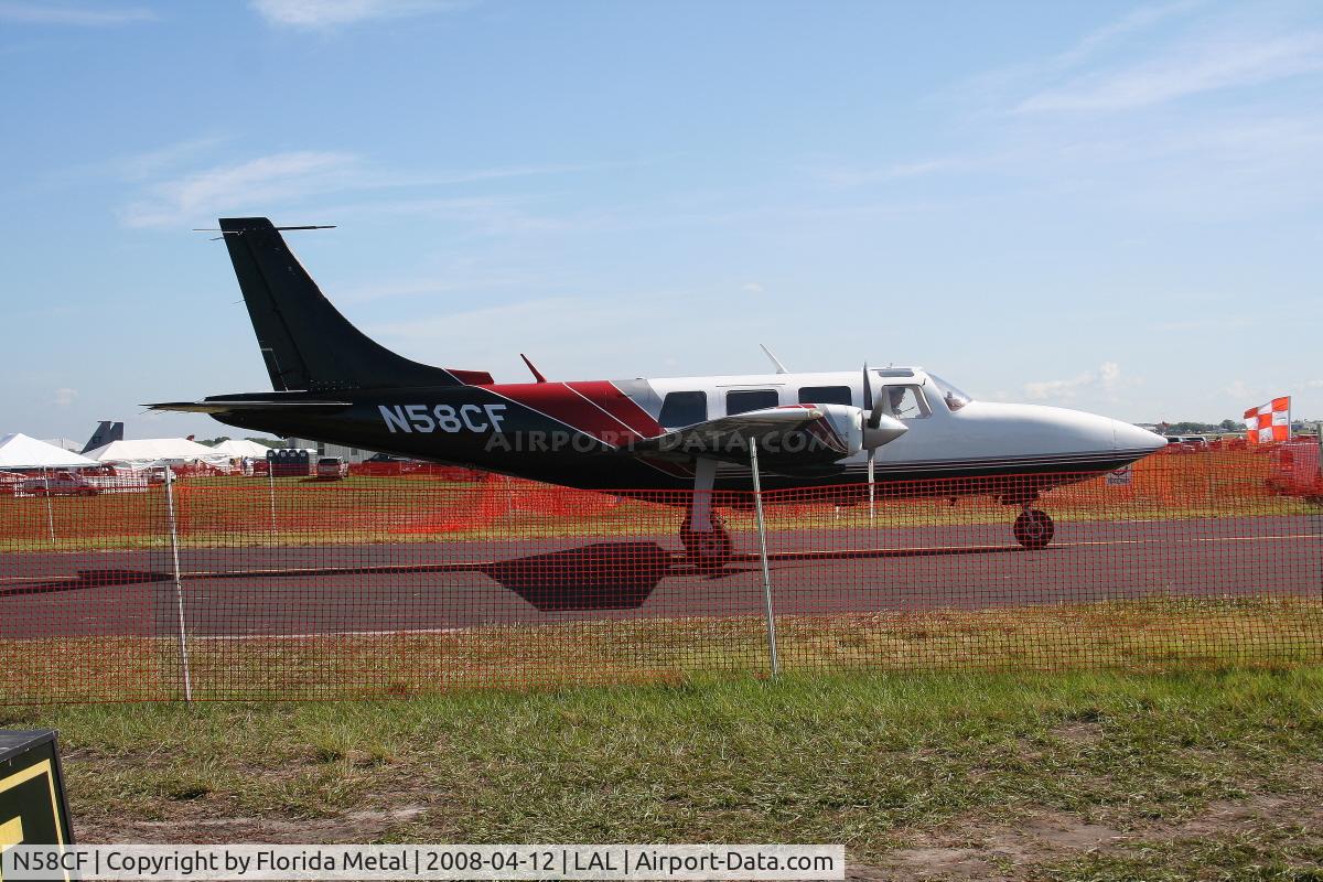N58CF, 1977 Smith Aerostar 601P C/N 61P-0459-179, Ted Smith Aerostar 601P