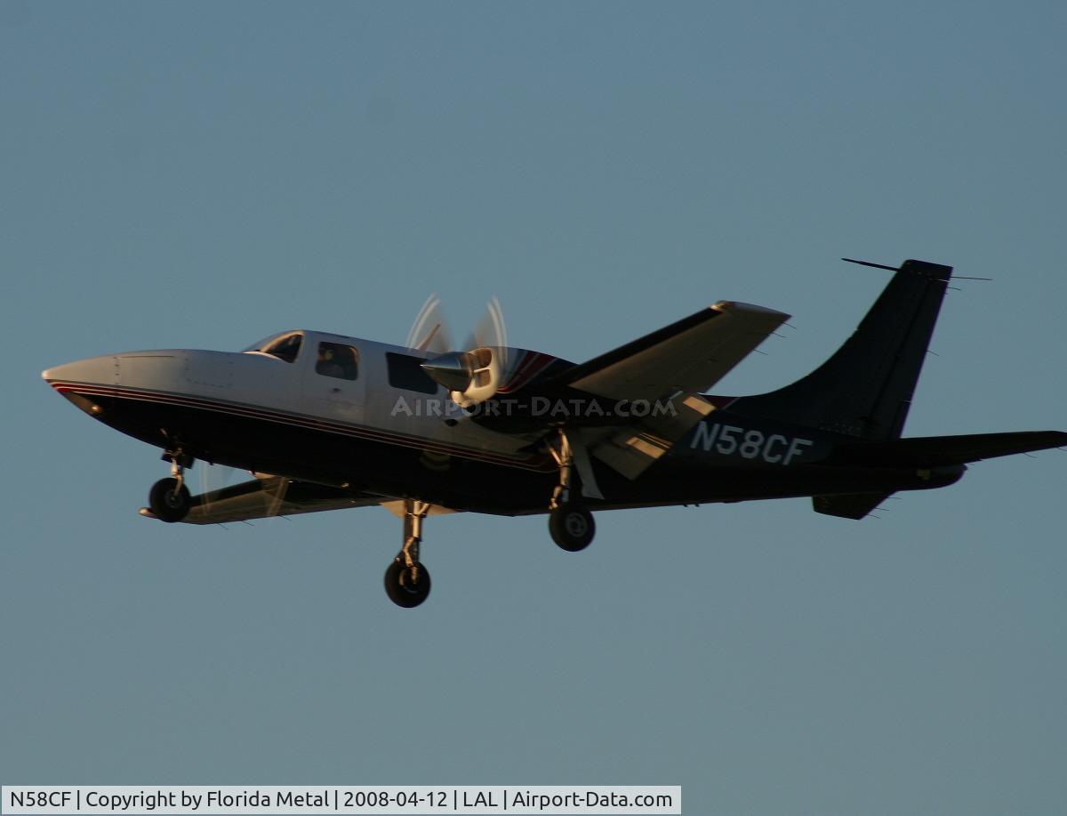 N58CF, 1977 Smith Aerostar 601P C/N 61P-0459-179, Ted Smith Aerostar 601P