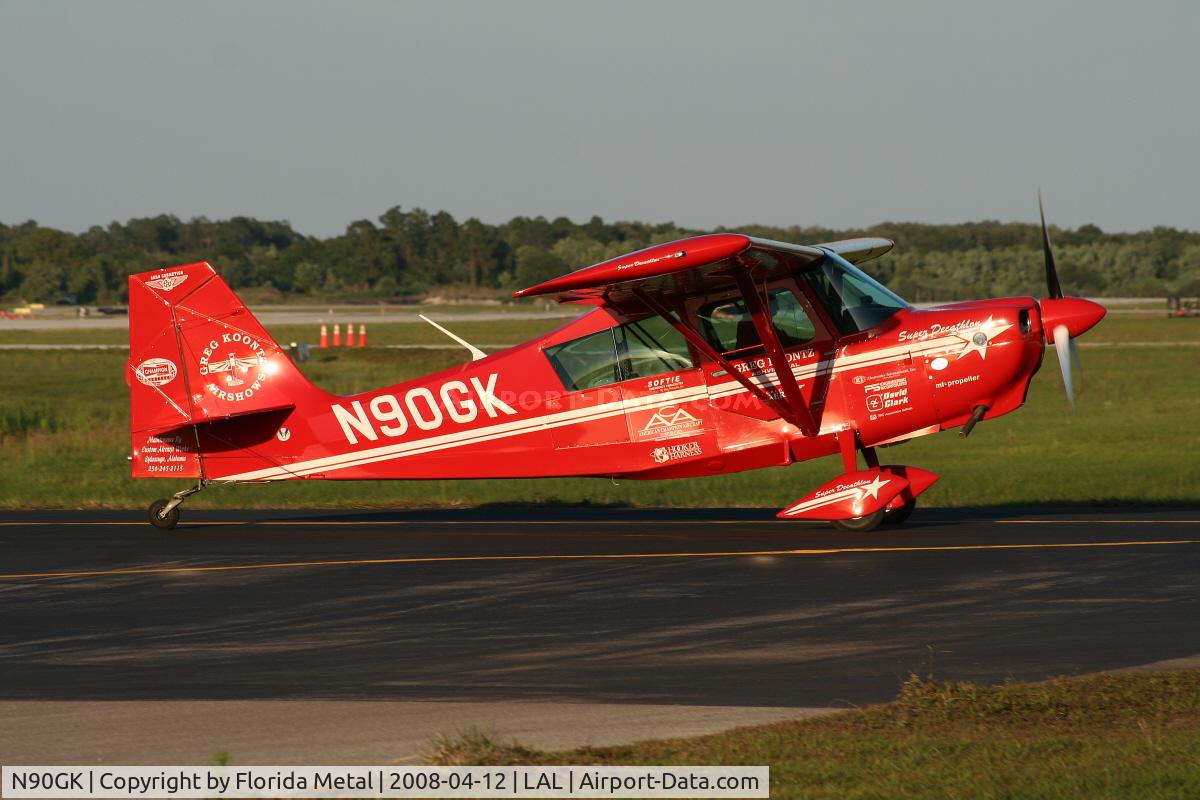 N90GK, American Champion 8KCAB Decathlon C/N 1092-2009, Greg Koontz 8KCAB