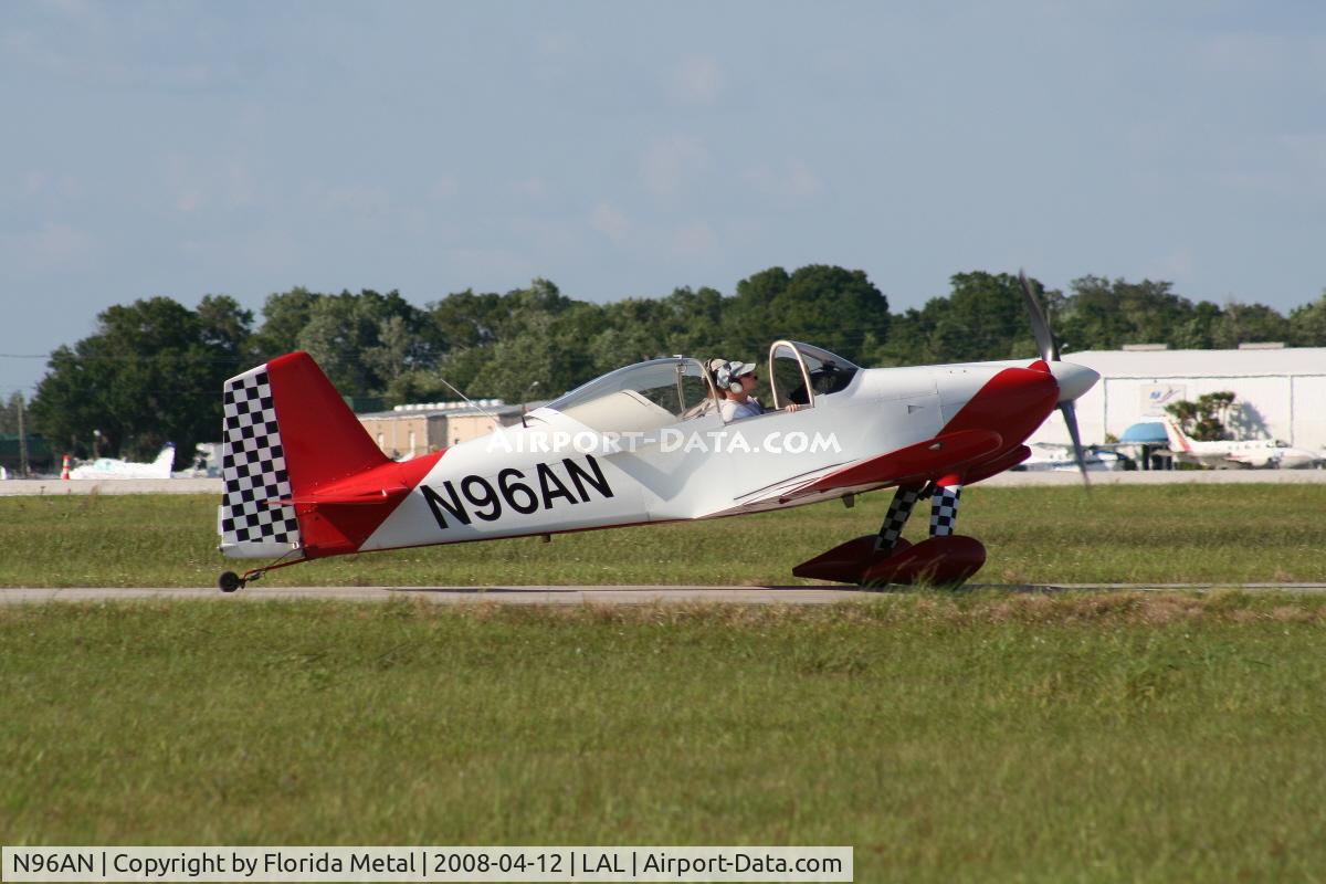 N96AN, 1996 Vans RV-6 C/N 24497, RV-6