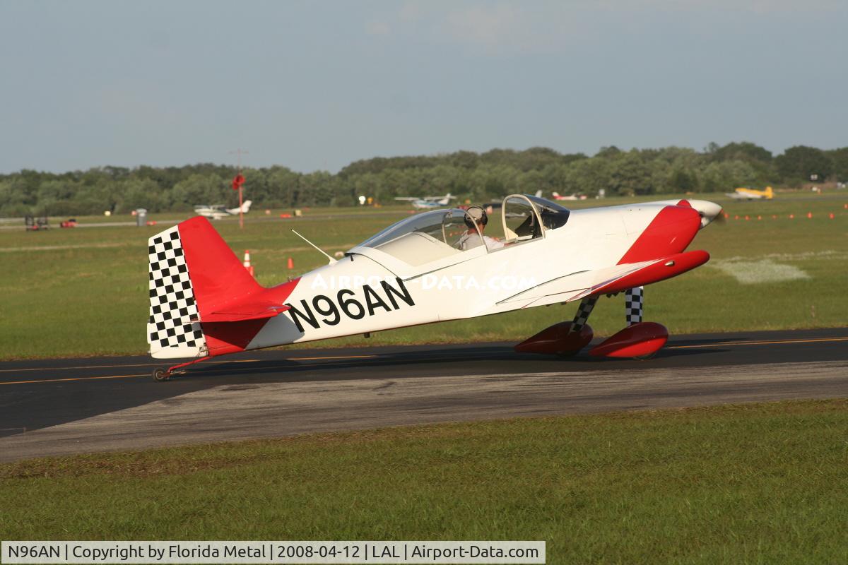 N96AN, 1996 Vans RV-6 C/N 24497, RV-6