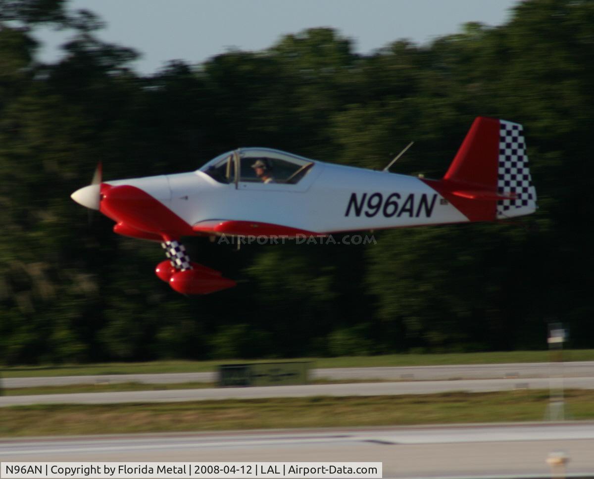 N96AN, 1996 Vans RV-6 C/N 24497, RV-6