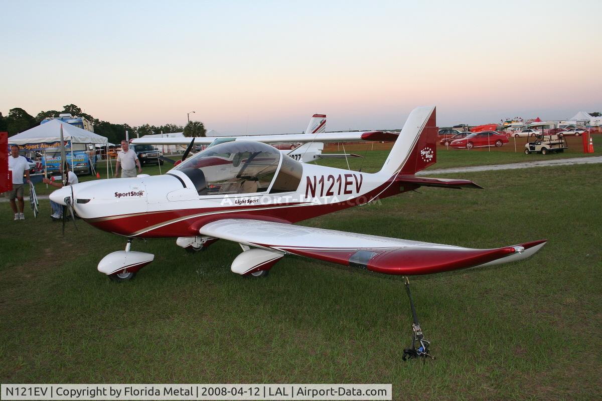 N121EV, 2007 Evektor-Aerotechnik Sportstar Plus C/N 20081011, AS Sportstar Plus