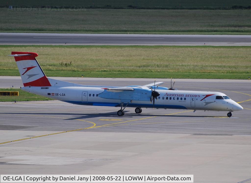 OE-LGA, 1999 De Havilland Canada DHC-8-402Q Dash 8 C/N 4014, Austrian Airlines