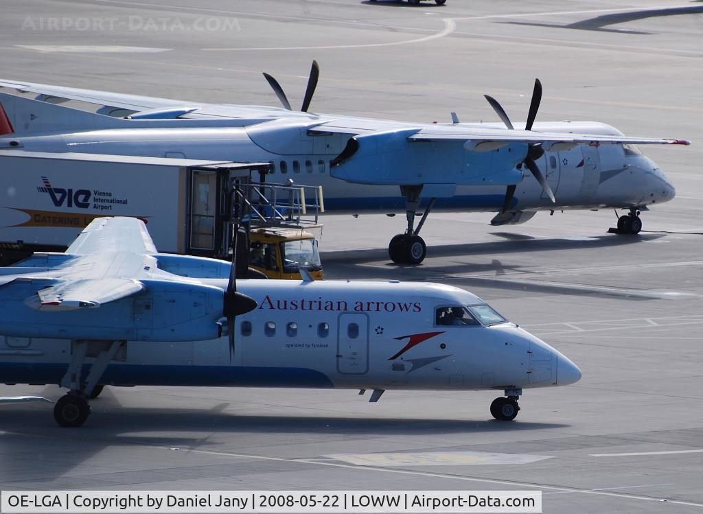 OE-LGA, 1999 De Havilland Canada DHC-8-402Q Dash 8 C/N 4014, Austrian Airlines