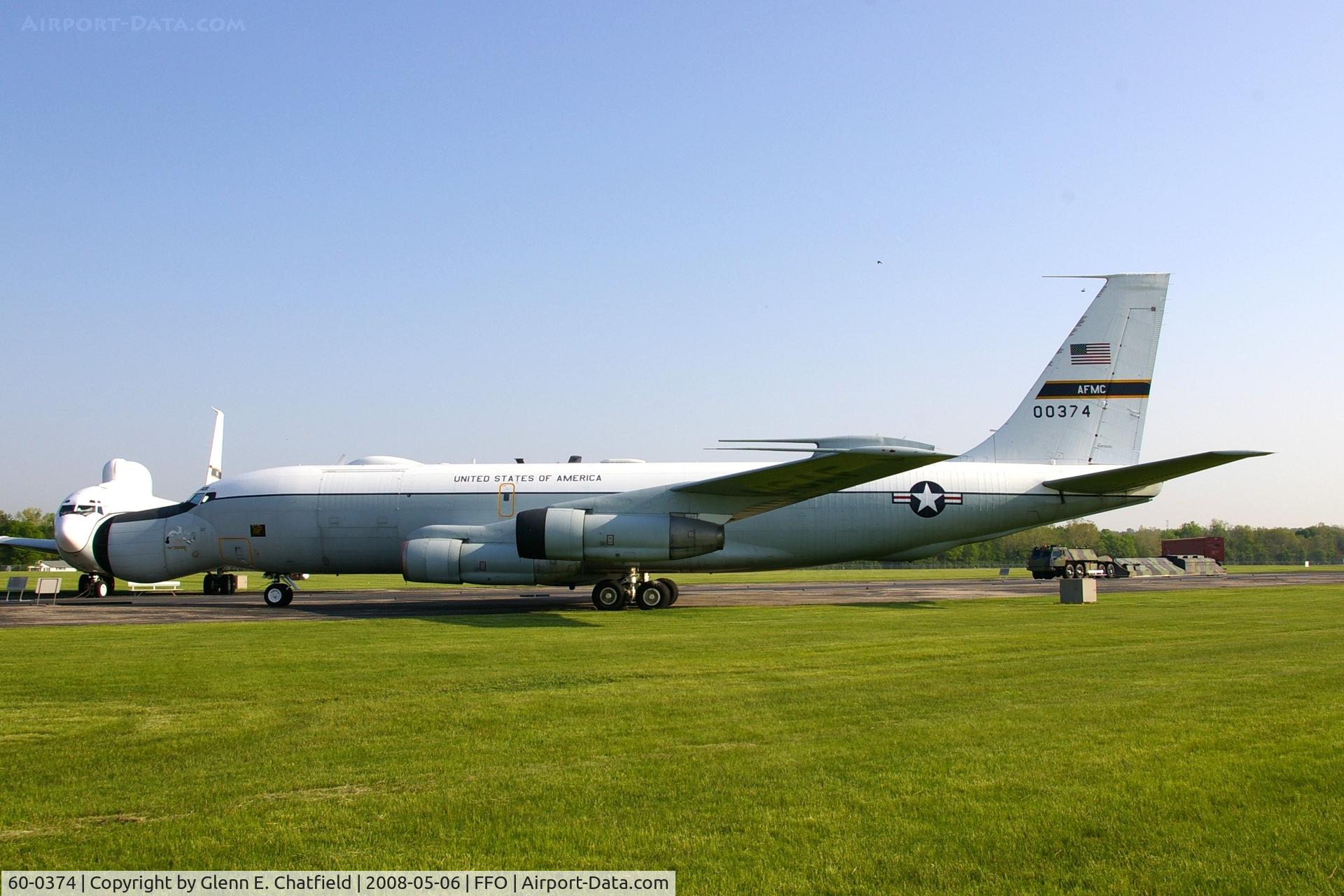 60-0374, 1960 Boeing EC-135N-BN Stratolifter C/N 18149, Parked outside of the National Museum of the U.S. Air Force