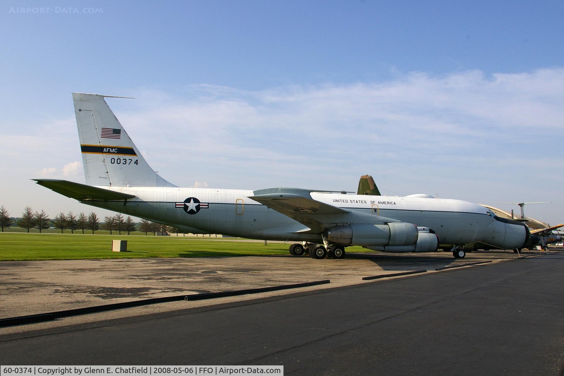 60-0374, 1960 Boeing EC-135N-BN Stratolifter C/N 18149, Parked outside of the National Museum of the U.S. Air Force