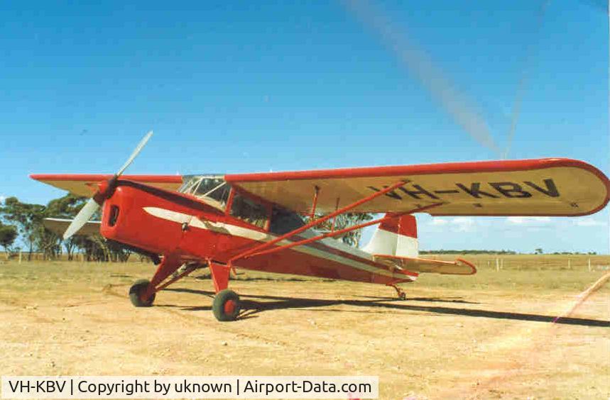 VH-KBV, 1957 Auster J-5R Alpine C/N 3304, Photo VH-KBV Auster J5R