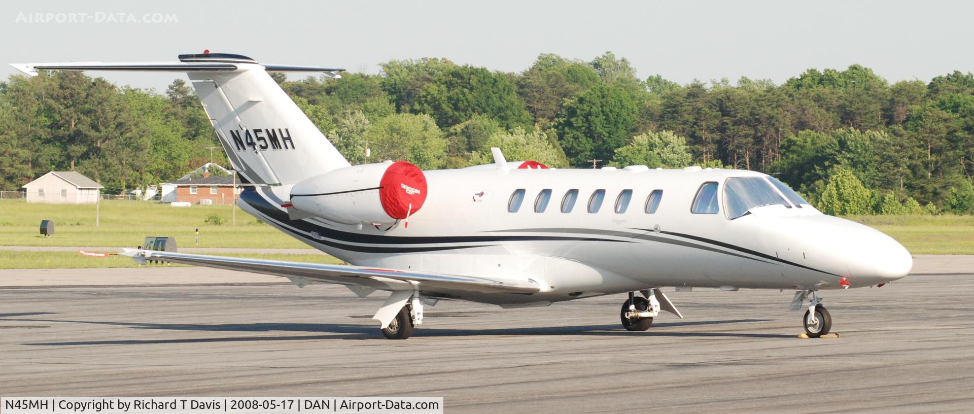 N45MH, 2007 Cessna 525A CitationJet CJ2+ C/N 525A0344, 2007 Cessna 525A in Danville Va.