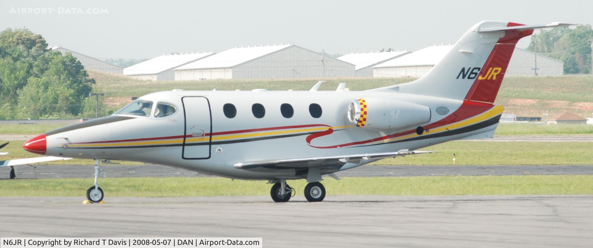N6JR, 2007 Raytheon Aircraft Company 390 C/N RB-161, Raytheon 390 in Danville Va.