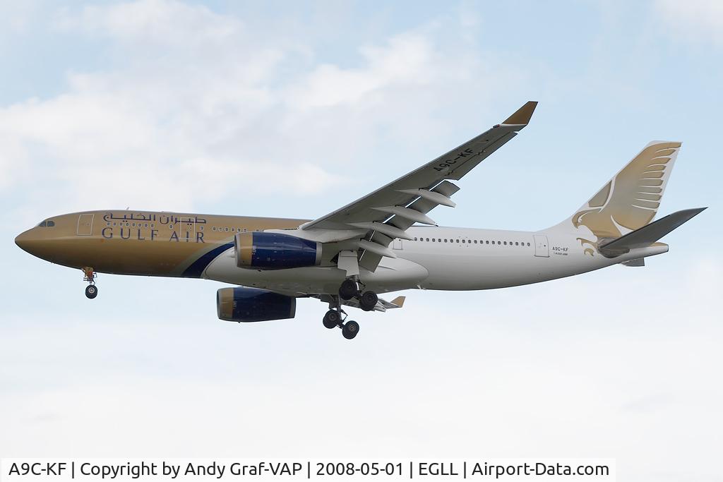 A9C-KF, 2000 Airbus A330-243 C/N 340, Gulf Air A330-200