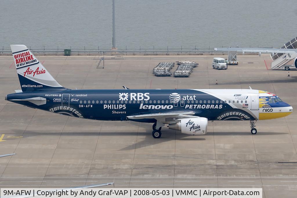 9M-AFW, 2008 Airbus A320-216 C/N 3404, Air Asia A320