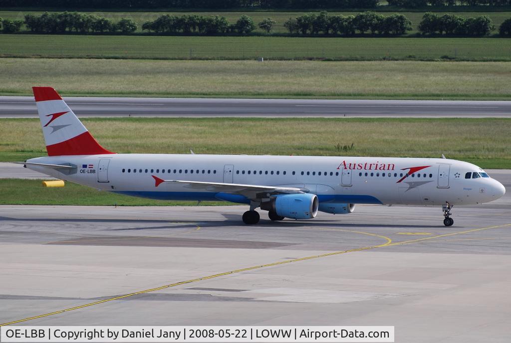 OE-LBB, 1995 Airbus A321-111 C/N 570, Austrian Airlines