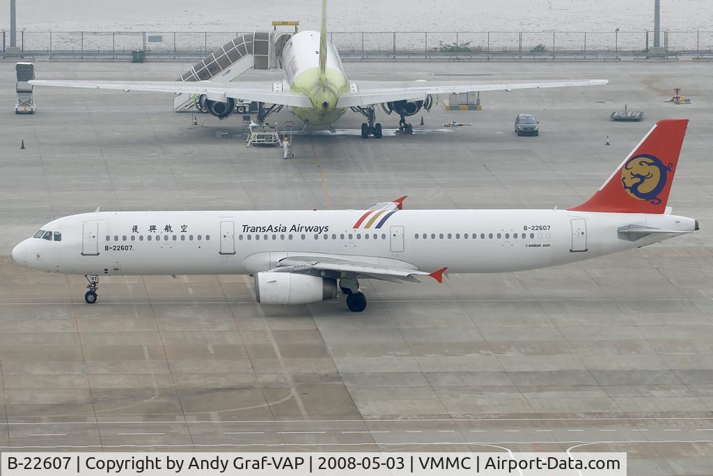 B-22607, 1997 Airbus A321-131 C/N 746, Transasia Airlines A321