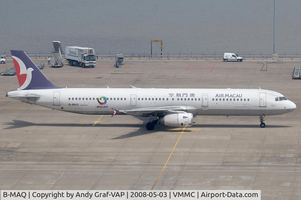 B-MAQ, 2003 Airbus A321-231 C/N 1926, Air Macau A321