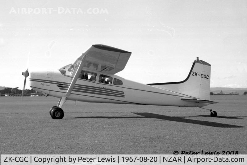 ZK-CGC, Cessna 185C Skywagon C/N 185-0680, General Finance Accetance Ltd., Wellington (hire to Auger Aircraft Ltd.)