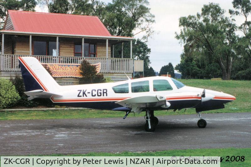ZK-CGR, 1979 Gulfstream American GA-7 Cougar C/N GA7-0022, J S Elder, Auckland - 1998