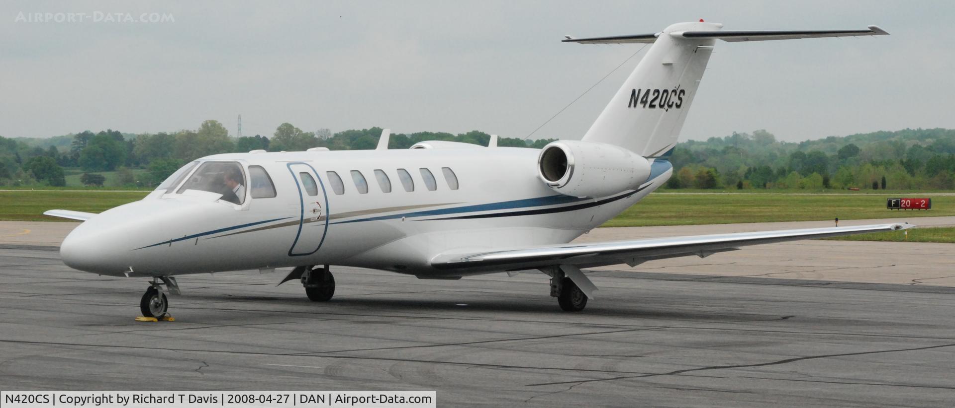 N420CS, 2006 Cessna 525B CitationJet CJ3 C/N 525B0115, 2006 Cessna 525B in Danville Va.