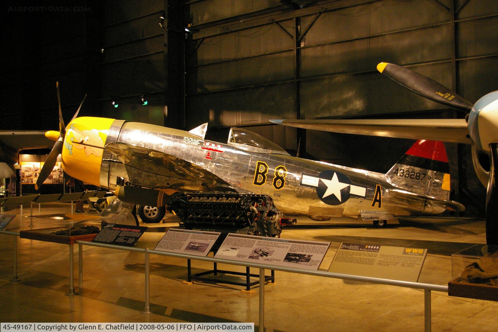 45-49167, 1942 Republic P-47D-15-RA Thunderbolt C/N 399-55706, Displayed at the National Museum of the U.S. Air Force