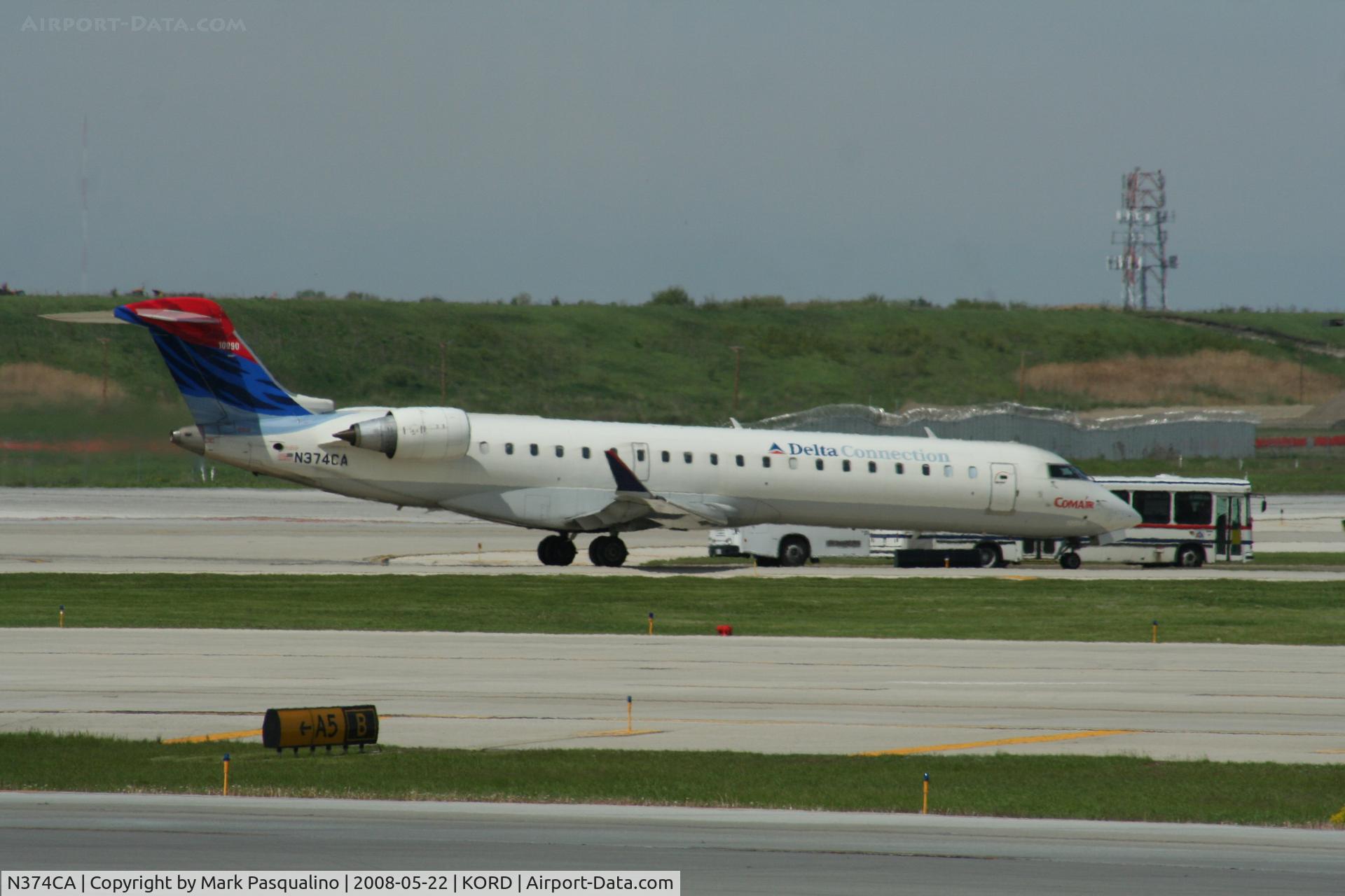 N374CA, 2003 Bombardier CRJ-701 (CL-600-2C10) Regional Jet C/N 10090, CL-600-2C10