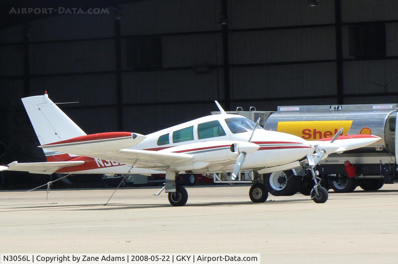 N3056L, 1965 Cessna 310J C/N 310J0056, At Arlington Municipal