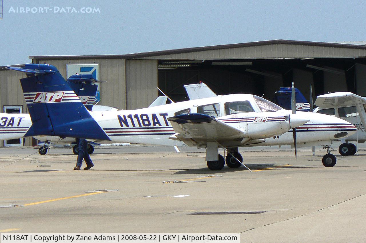 N118AT, 2000 Piper PA-44-180 Seminole C/N 4496034, ATP - At Arlington Municipal