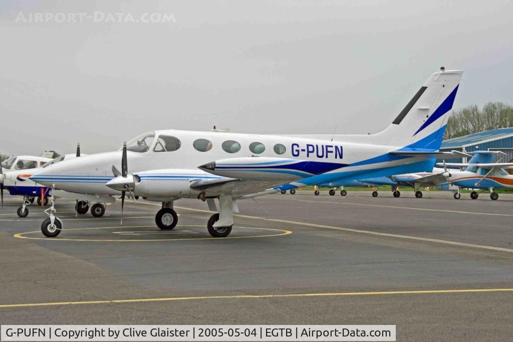 G-PUFN, 1976 Cessna 340A C/N 340A-0114, Ex: N5477J > N532KC > N532KG > G-PUFN To N10GY Jan 2009