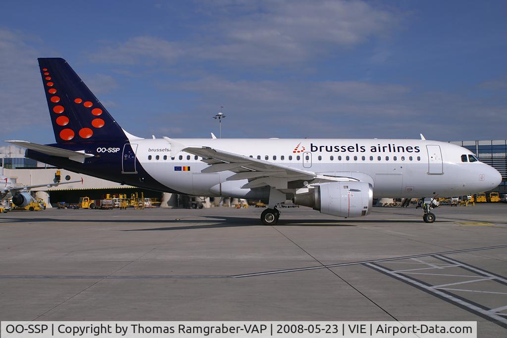 OO-SSP, 1996 Airbus A319-113 C/N 644, Brussels Airlines Airbus A319