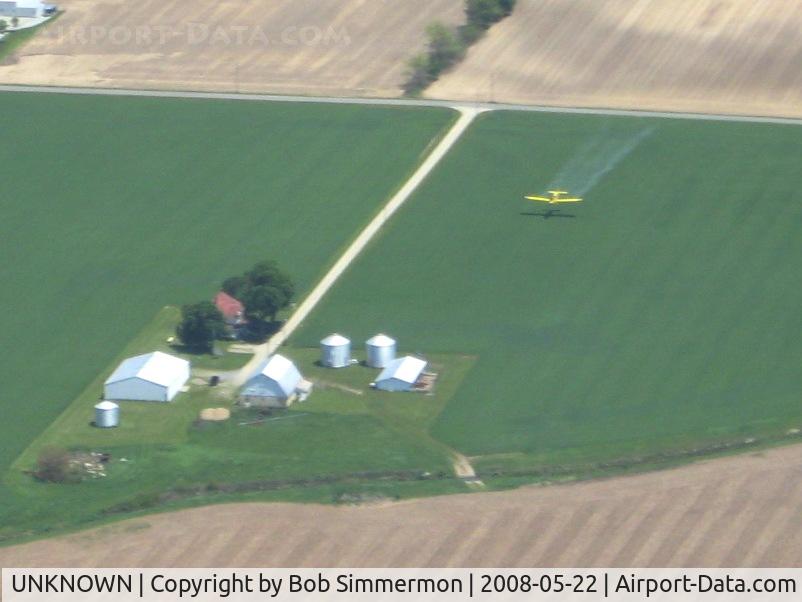UNKNOWN, , Crop duster west of Bellefontaine, Ohio