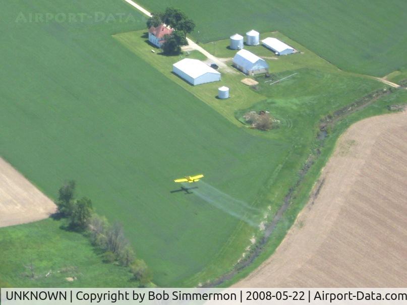 UNKNOWN, , Crop duster west of Bellefontaine, Ohio