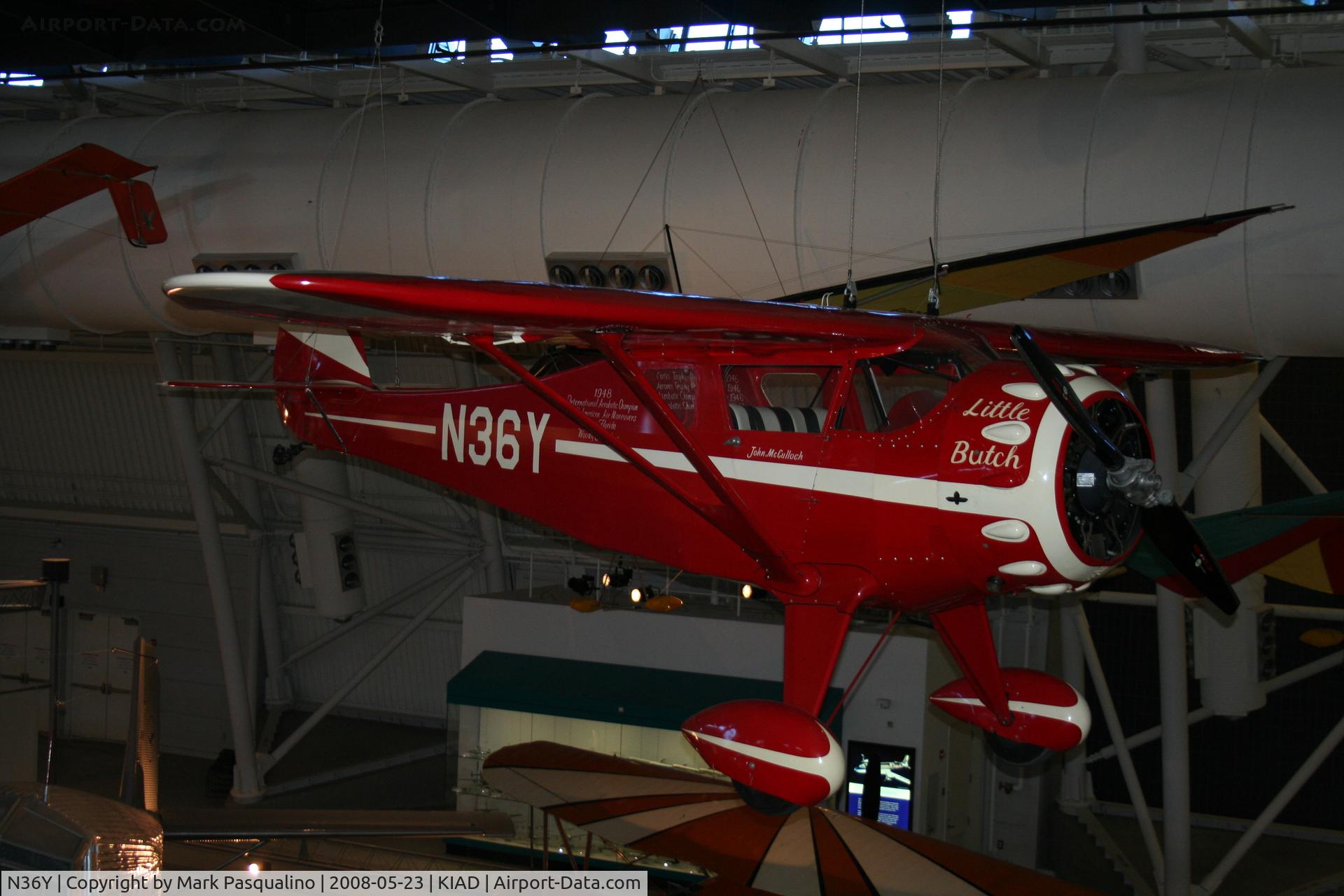 N36Y, 1941 Monocoupe 110 Special C/N 7W96, Monocoupe 110 Special
