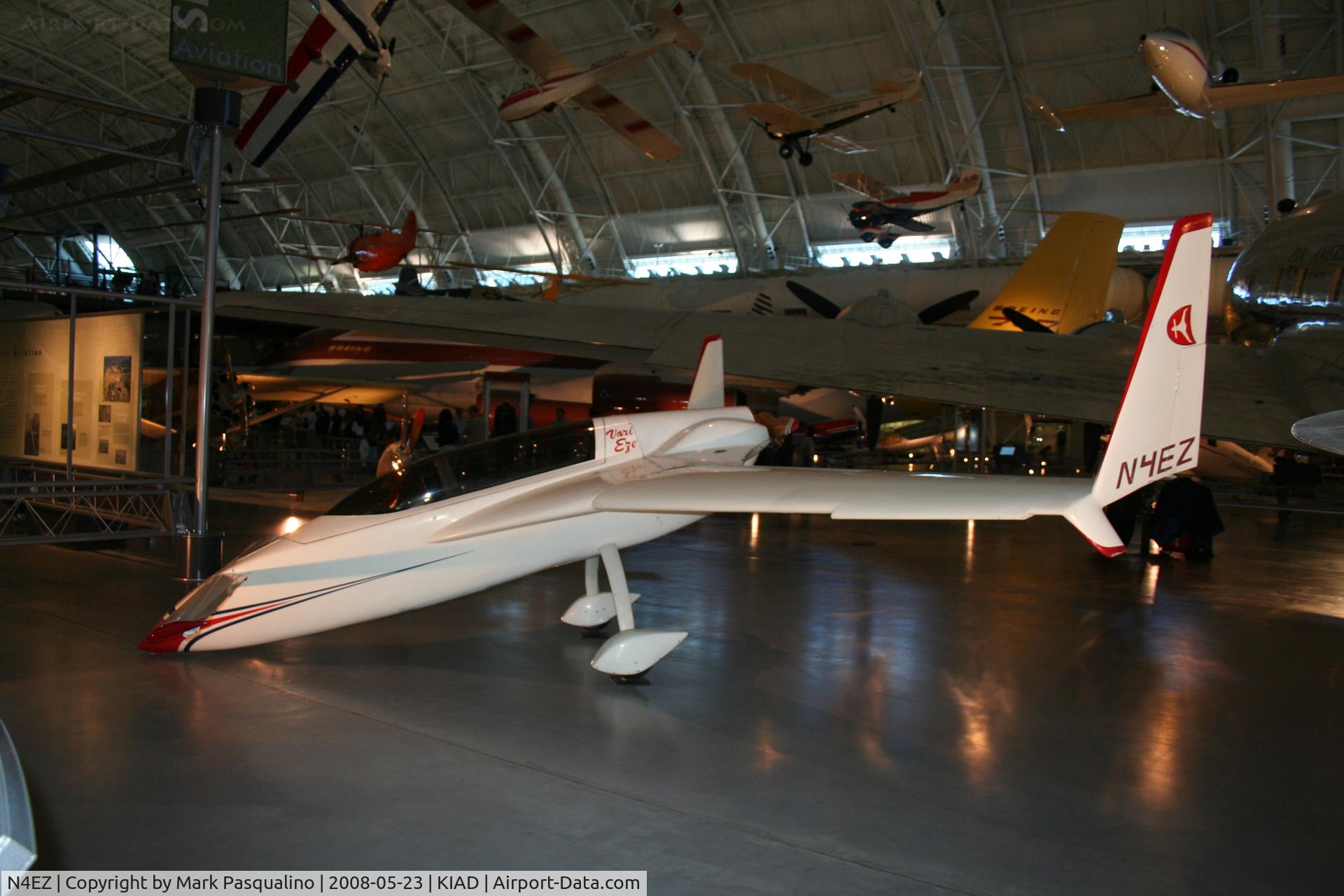 N4EZ, 1976 Rutan VariEze C/N 002, Varieze