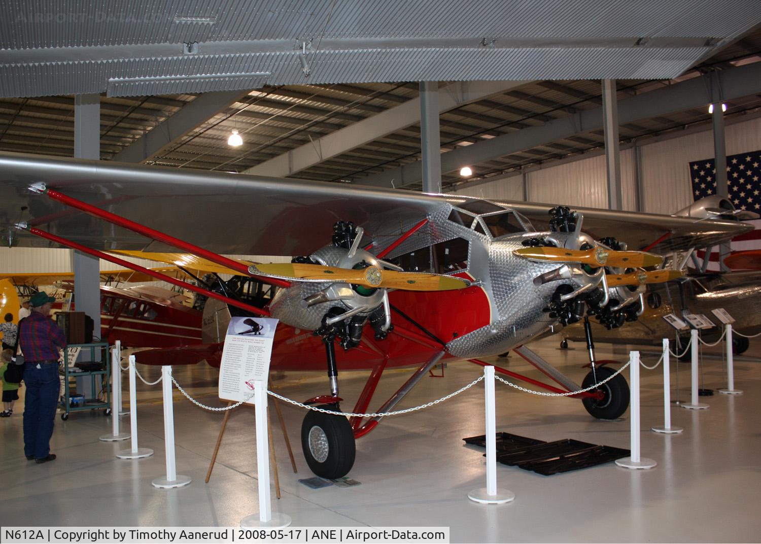 N612A, Kreutzer K-5 C/N 102, Golden Wings Museum